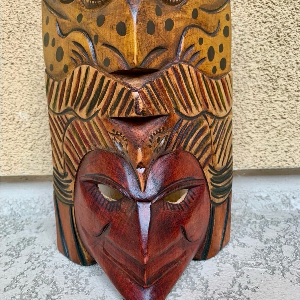 Handcrafted Wooden Tribal Mask